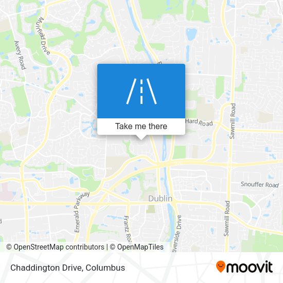 Chaddington Drive map