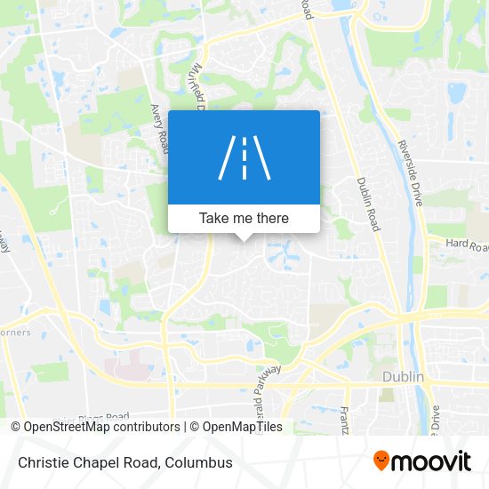 Christie Chapel Road map