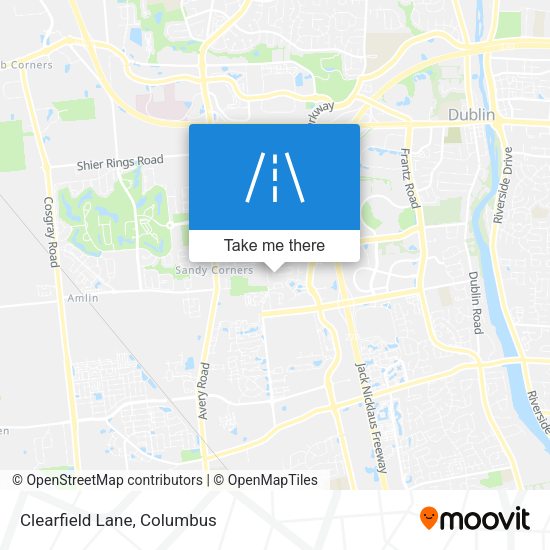 Mapa de Clearfield Lane