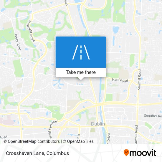 Mapa de Crosshaven Lane