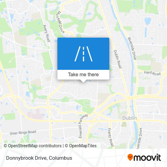 Mapa de Donnybrook Drive