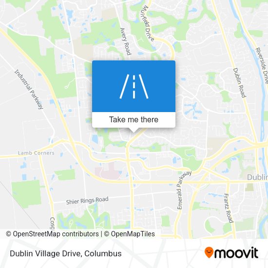 Dublin Village Drive map