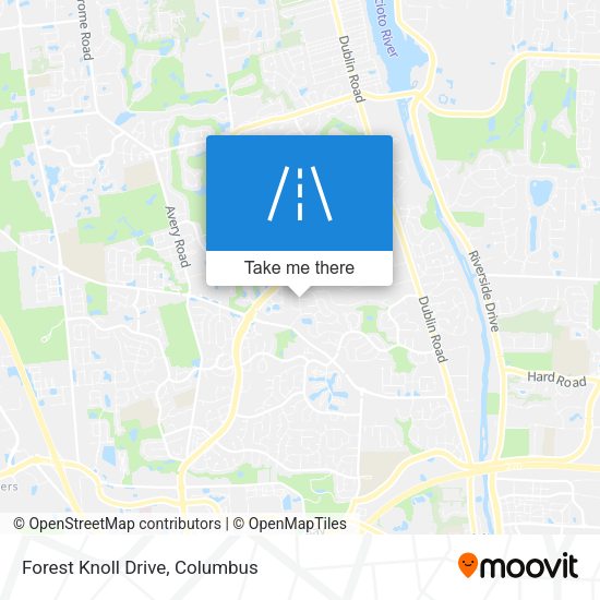 Mapa de Forest Knoll Drive