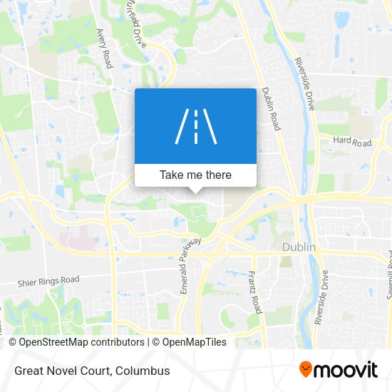 Mapa de Great Novel Court