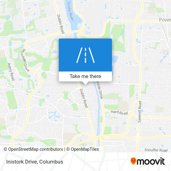 Mapa de Inistork Drive