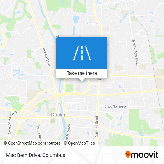 Mapa de Mac Beth Drive
