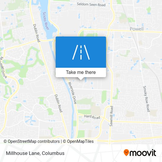 Mapa de Millhouse Lane