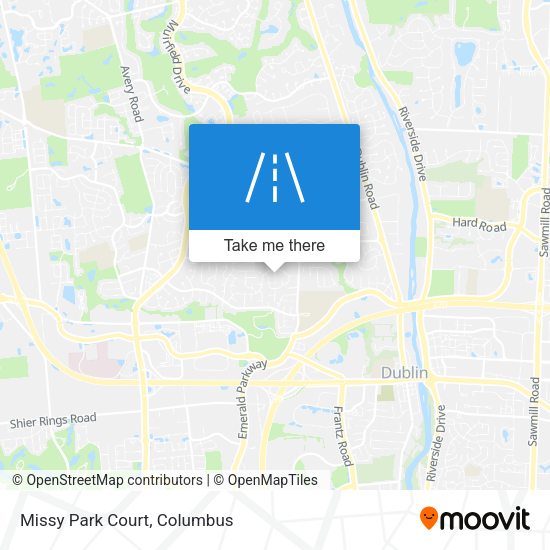 Mapa de Missy Park Court