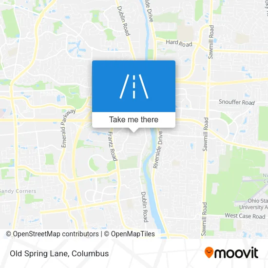 Mapa de Old Spring Lane