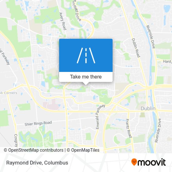 Mapa de Raymond Drive