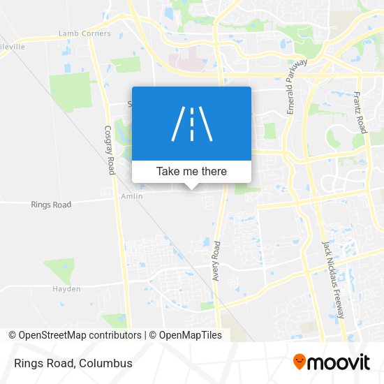 Mapa de Rings Road