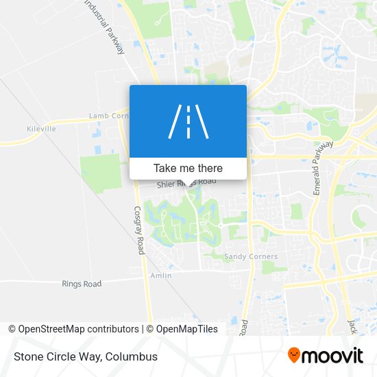 Mapa de Stone Circle Way