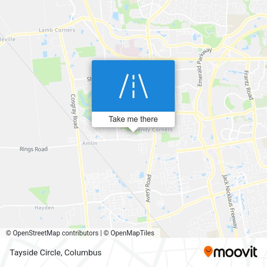 Mapa de Tayside Circle