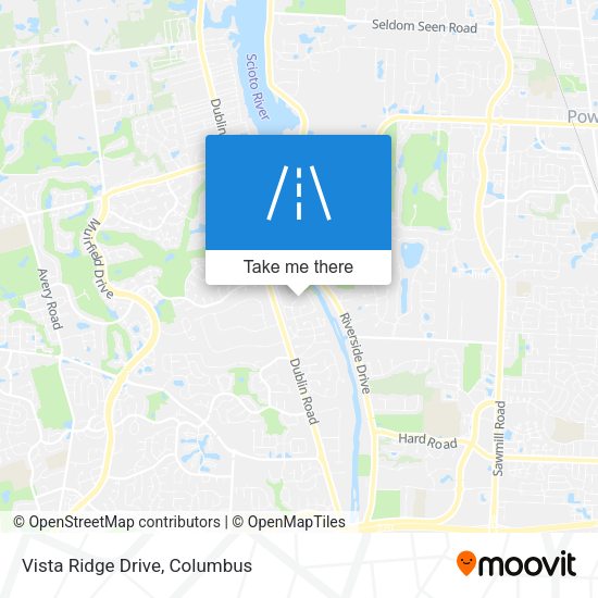 Vista Ridge Drive map