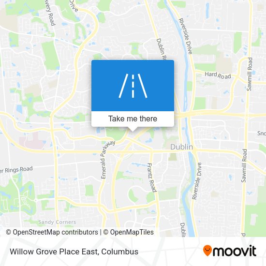 Willow Grove Place East map