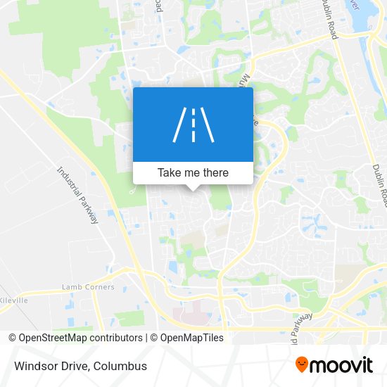 Mapa de Windsor Drive