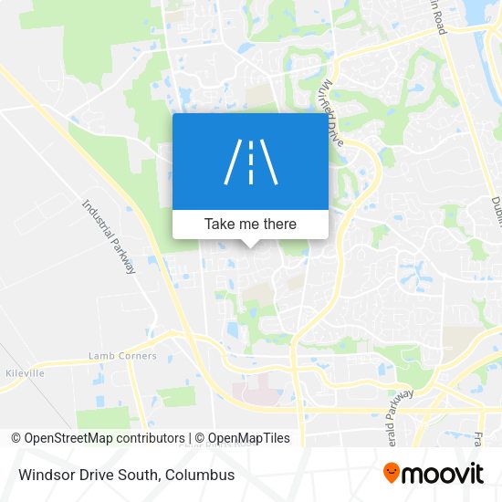 Mapa de Windsor Drive South