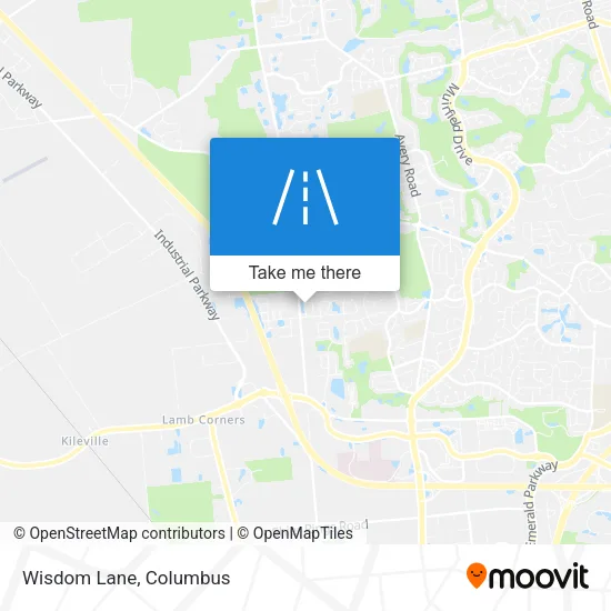 Wisdom Lane map
