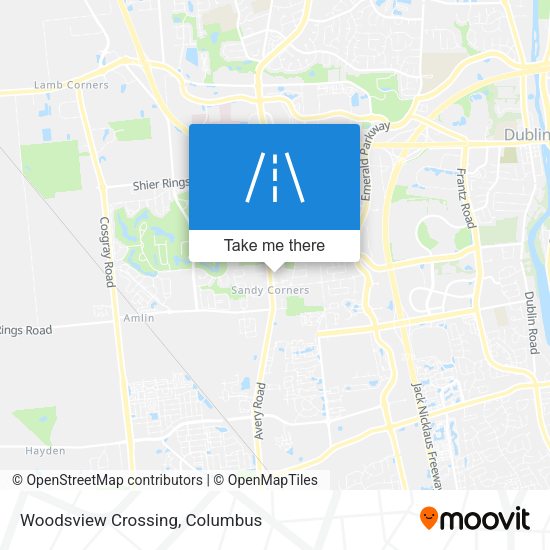 Mapa de Woodsview Crossing