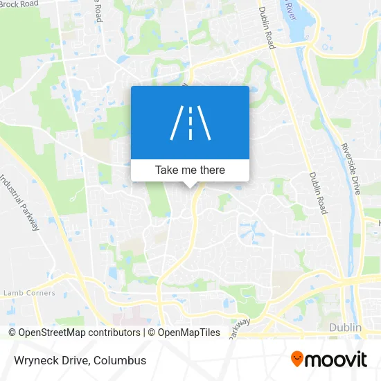 Wryneck Drive map