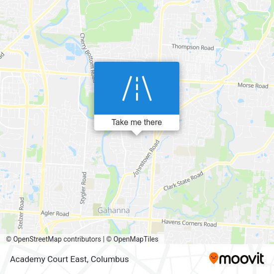 Academy Court East map
