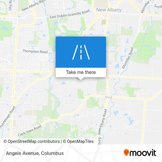 Mapa de Angels Avenue