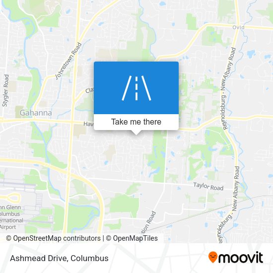 Mapa de Ashmead Drive