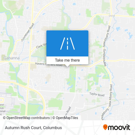 Autumn Rush Court map