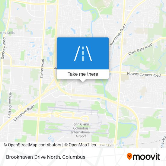 Mapa de Brookhaven Drive North