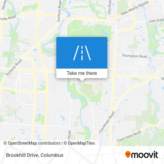 Mapa de Brookhill Drive