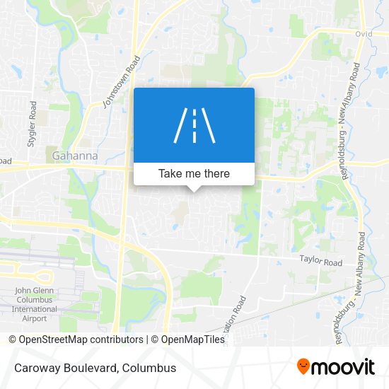 Mapa de Caroway Boulevard