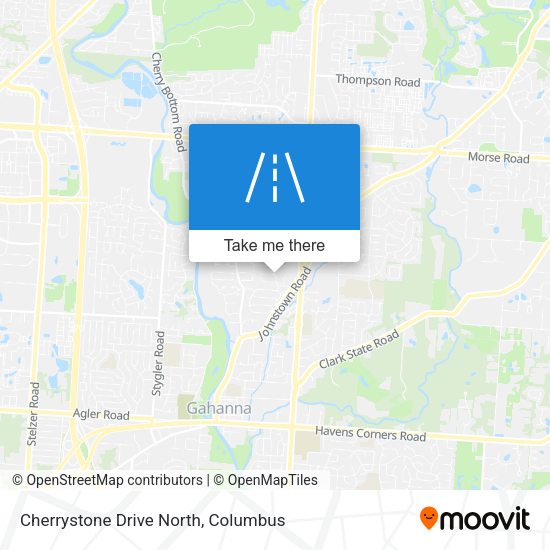Mapa de Cherrystone Drive North