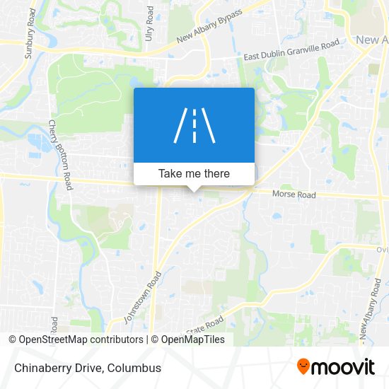 Mapa de Chinaberry Drive