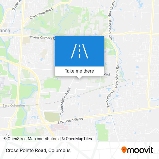 Mapa de Cross Pointe Road