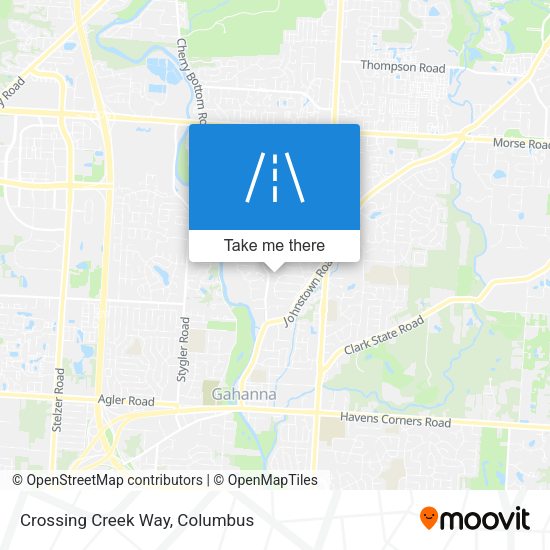 Mapa de Crossing Creek Way