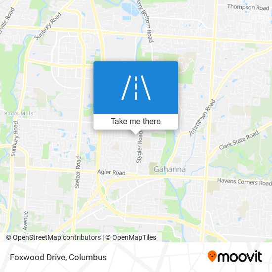 Foxwood Drive map