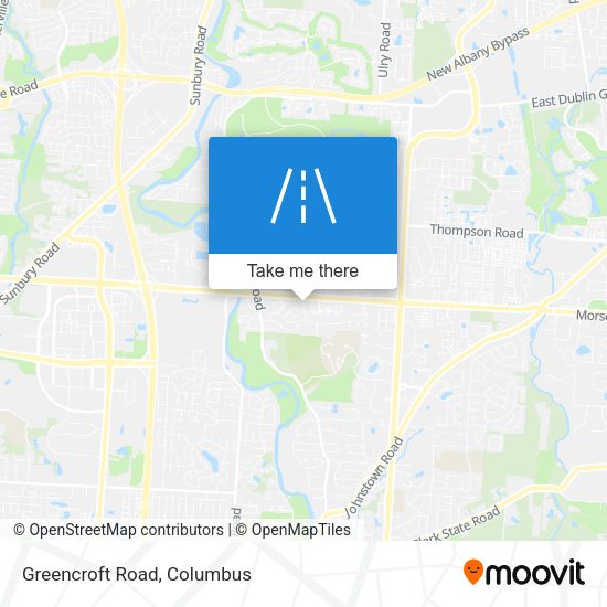 Mapa de Greencroft Road