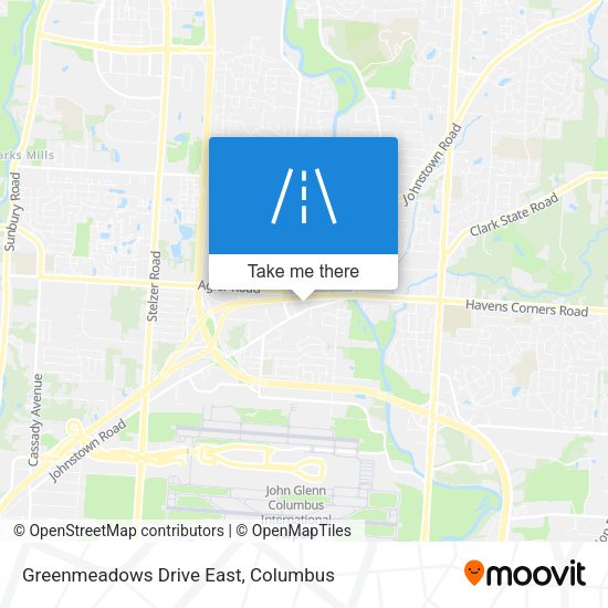 Greenmeadows Drive East map