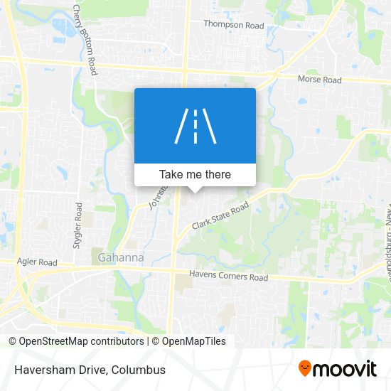 Mapa de Haversham Drive