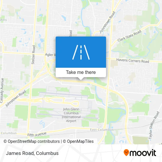 James Road map