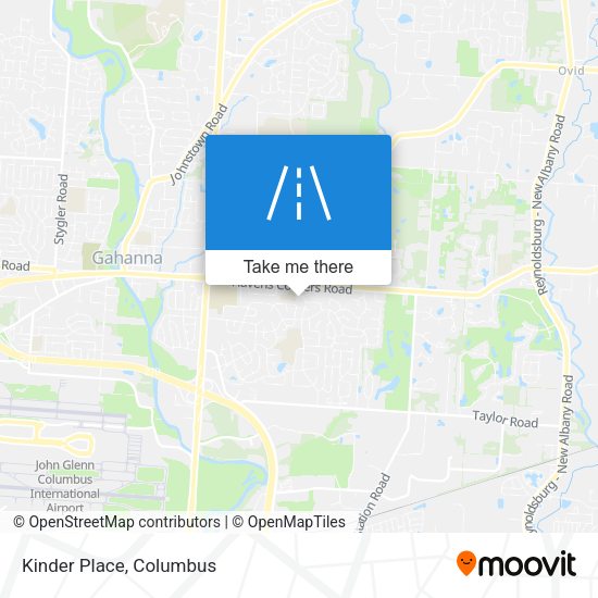 Mapa de Kinder Place