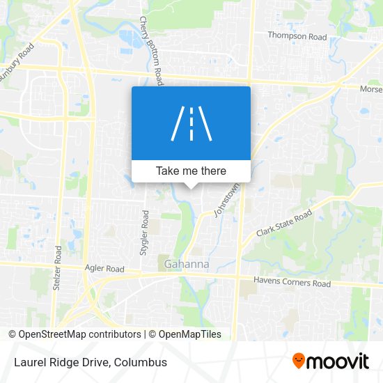 Laurel Ridge Drive map