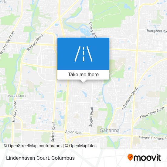 Mapa de Lindenhaven Court