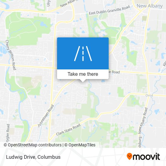 Ludwig Drive map