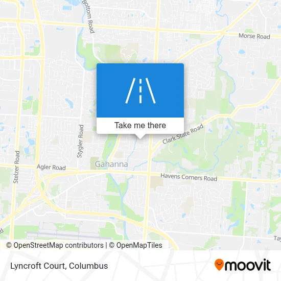 Lyncroft Court map