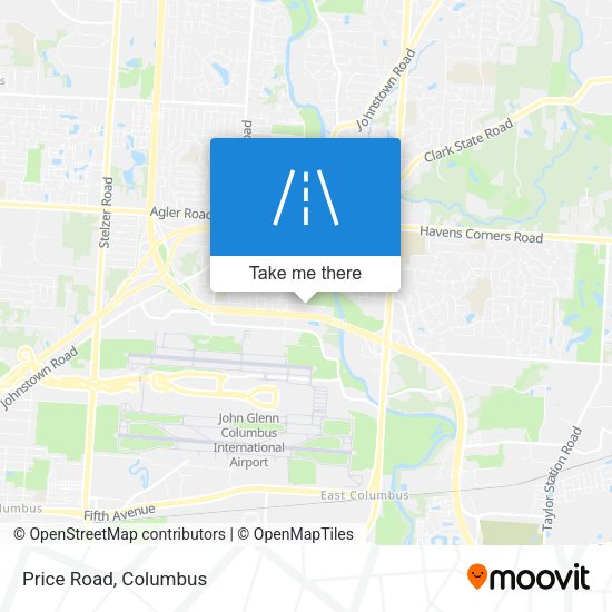 Mapa de Price Road