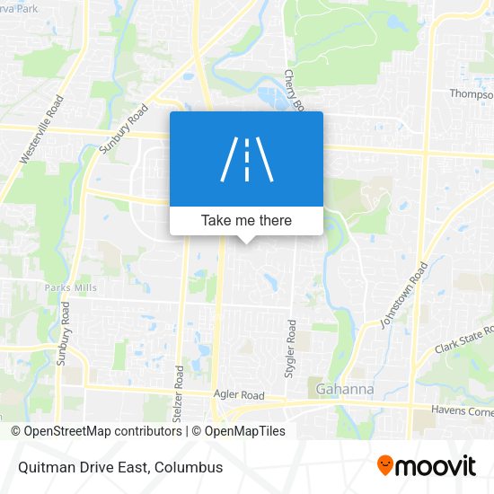 Mapa de Quitman Drive East