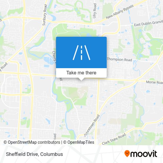 Mapa de Sheffield Drive