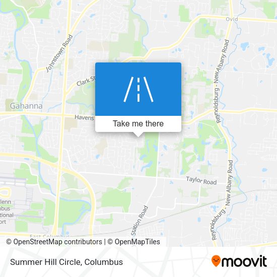 Summer Hill Circle map