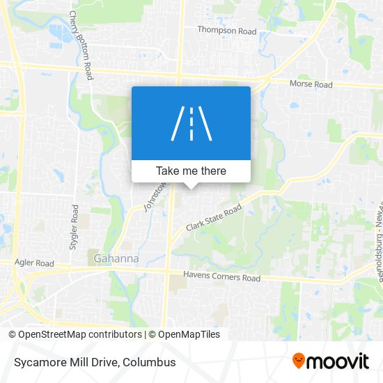 Sycamore Mill Drive map